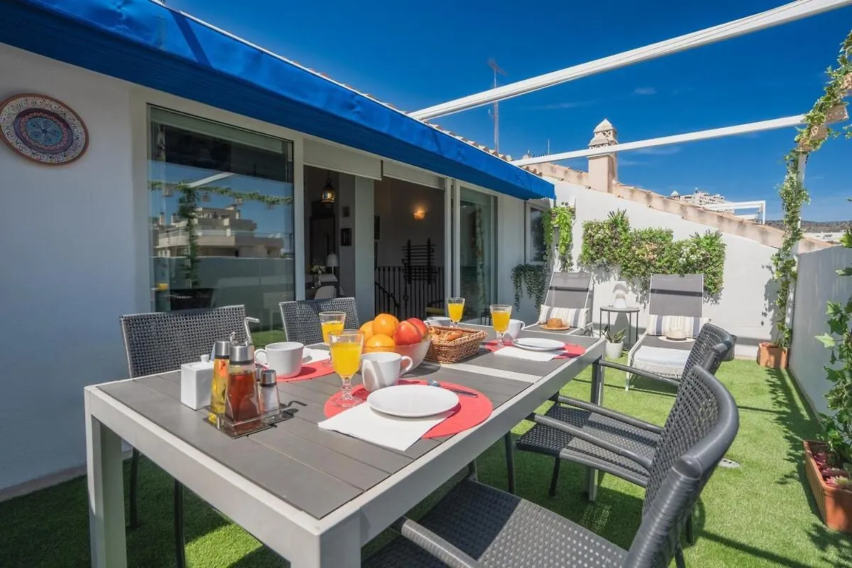 Apartmán Penthouse With Sea Views Los Alamos Torremolinos Španělsko